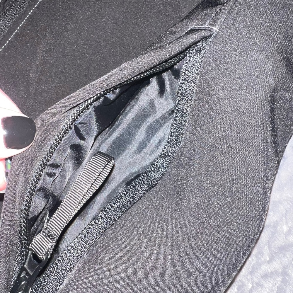 Girls Black Vest with Leopard Cross Design - Picture 3 of 6